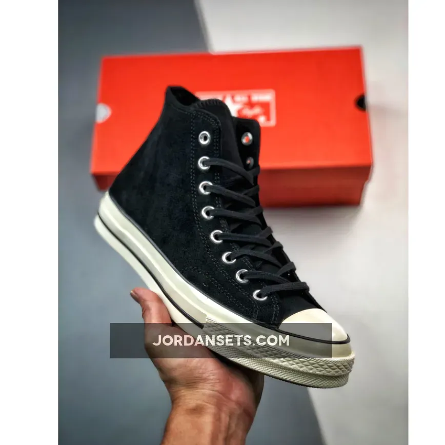 Converse Chuck 70 Suede Black/Egret/Black | converse egret black egret