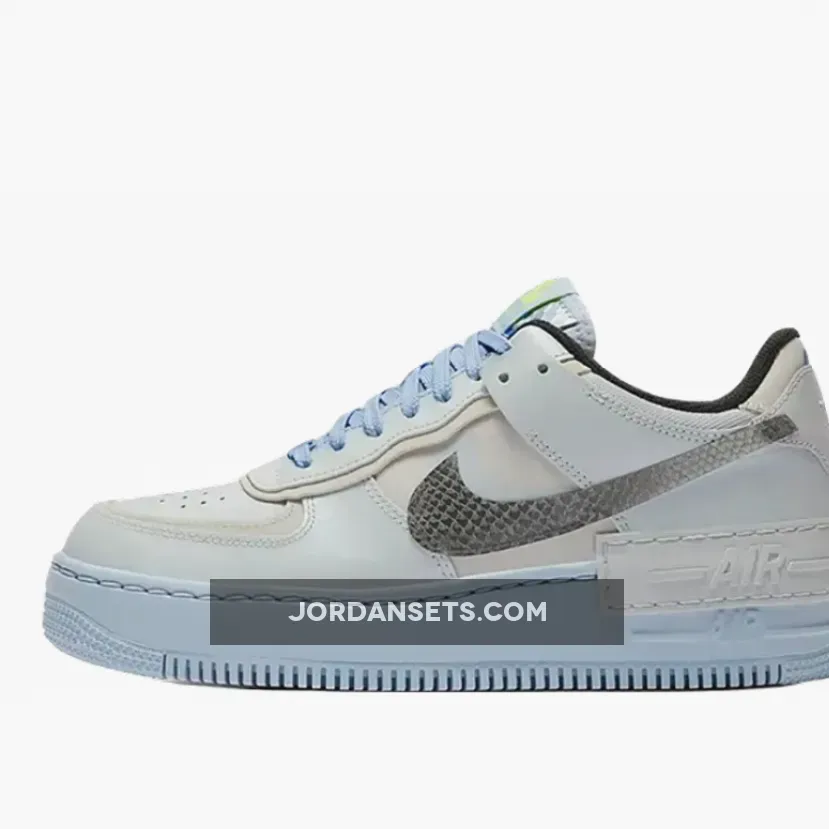 Nike Air Force 1 Shadow Snakeskin Blue air force 1 snakeskin blue