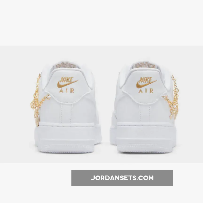 Nike Air Force 1 Low LX Lucky Charms DD1525-100 / air force one with charms