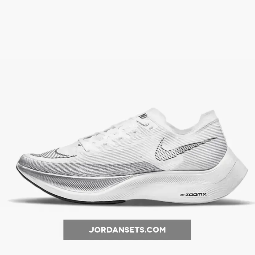 Nike ZoomX VaporFly NEXT% 2 White Silver CU4111-100