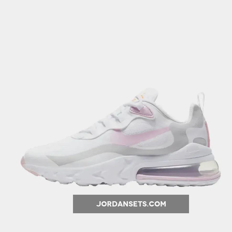 Nike Air Max 270 React Total Orange Pink Foam For Womens CZ0372-101 air max 270 pink and orange