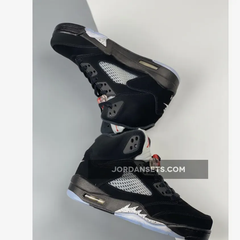 Air Jordan 5 OG 'Metallic' 2016 845035-003 / all black retro 5