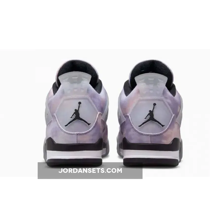Air Jordan 4 'Zen Master' Amethyst Wave/Bright Crimson-Black-Cement Grey DH7138-506 - jordan 4 zen master release date