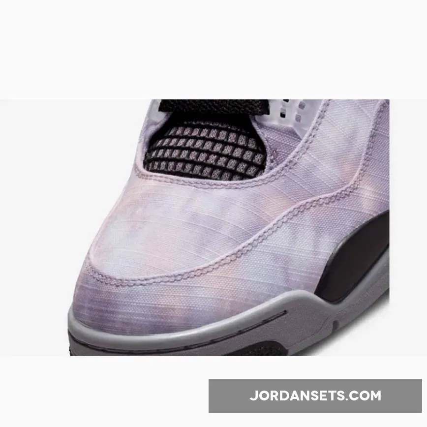 Air Jordan 4 'Zen Master' Amethyst Wave/Bright Crimson-Black-Cement Grey DH7138-506 - jordan 4 zen master release date