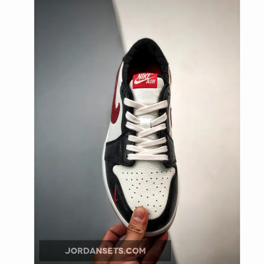 Air Jordan 1 Low OG Black White Red 1682571484 New Releases