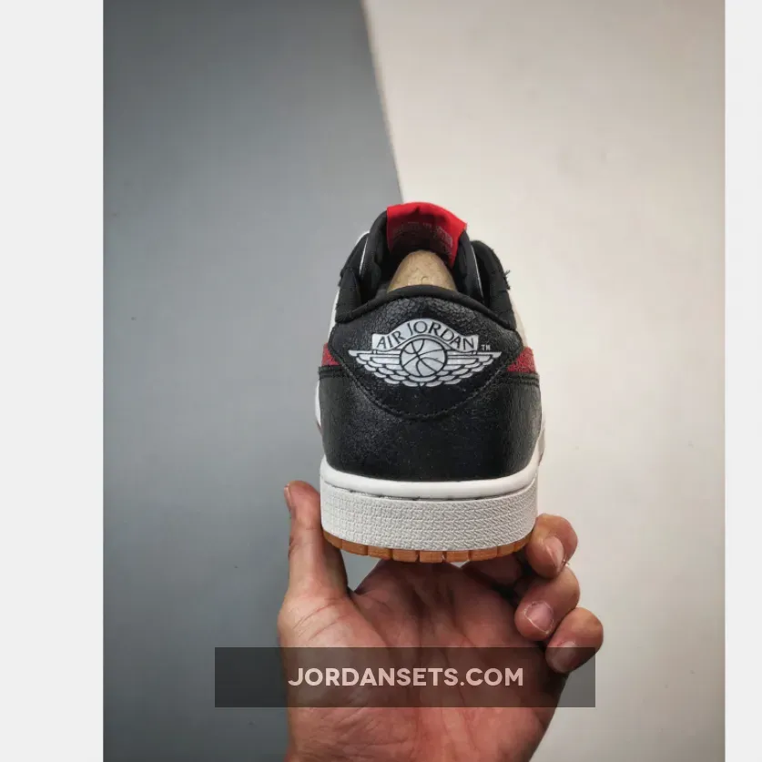 Air Jordan 1 Low OG Black White Red 1682571484 New Releases