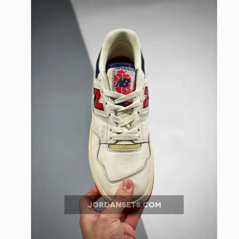 550 White Navy Aimé Leon Dore x New Balance 550 White/Navy/Red BB550A3