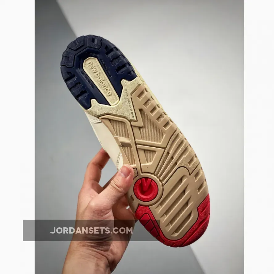 550 White Navy Aimé Leon Dore x New Balance 550 White/Navy/Red BB550A3