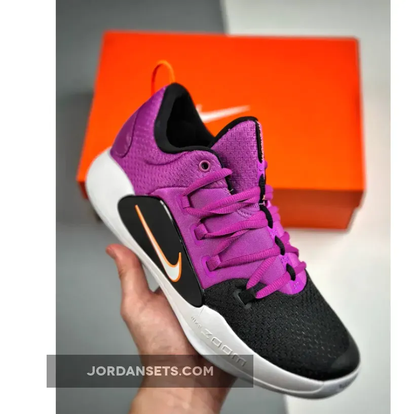 Nike Hyperdunk X Low Purple Black White AR0465-500