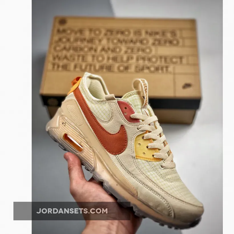 Air Max 90 Terrascape Fuel Orange - Nike Air Max 90 Terrascape White/Hot Curry-Fuel Orange DH2973-200
