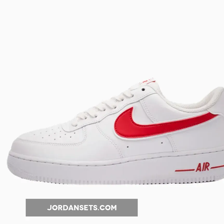 Nike Air Force 1 Low '07 White/Gym Red AO2423-102 nike air force 1 07 red
