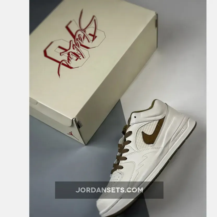 Jordan Stadium 90 Sail Brown Kelp , Black And Brown Jordans FB2269-102