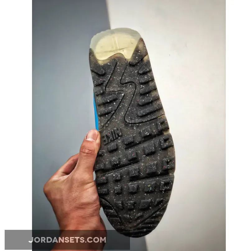 Nike Air Max 90 Terrascape Wheat Gold Blue DQ3987-700 - blue and gold nike air max