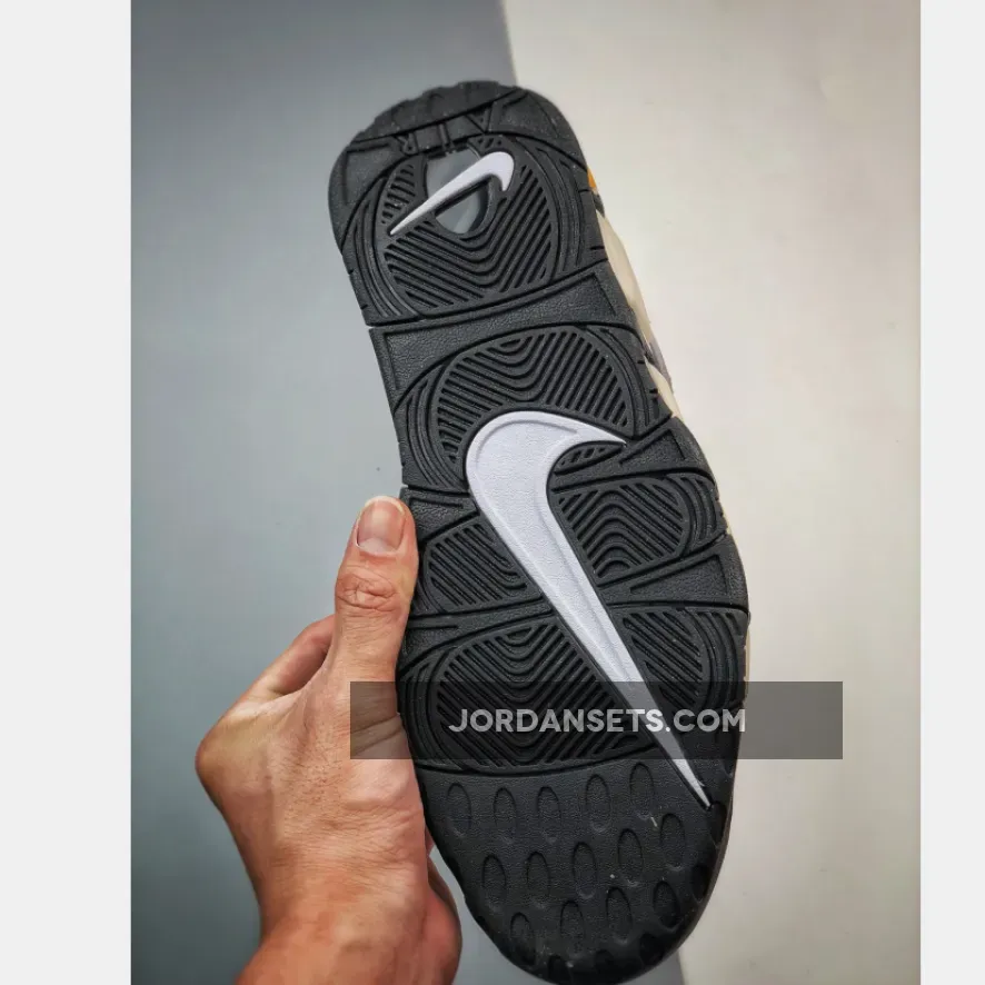 Nike Air More Uptempo White Grey Suede DZ4516-100 For Sale