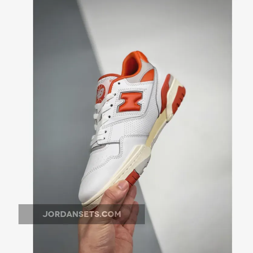 Size? x New Balance 550 'College Pack' White Orange / Orange And Brown New Balance BB550SIZ