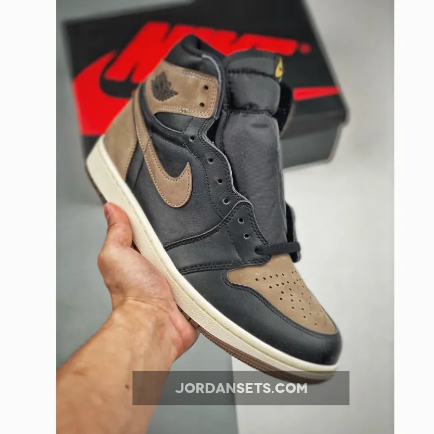 Air Jordan 1 High OG Black/Metallic Gold-Palomino DZ5485-020 / jordan palomino