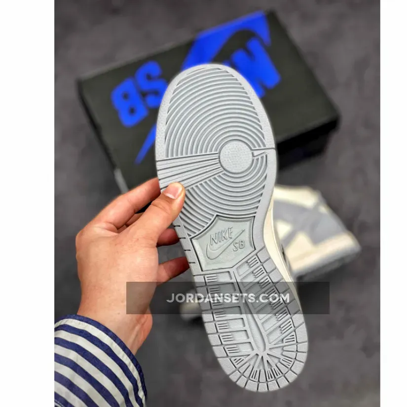 Nike Dunk High Sail/Football Grey-Pale Ivory / nike dunk high sail football grey