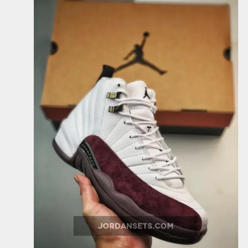 A Ma Maniére x Air Jordan 12 White/Black-Burgundy Crush | a ma jordan 12