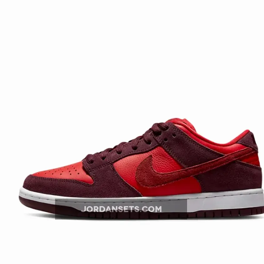 Nike SB Dunk Low 'Cherry' Red/Maroon - nike cherry dunks