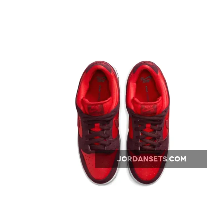 Nike SB Dunk Low 'Cherry' Red/Maroon - nike cherry dunks