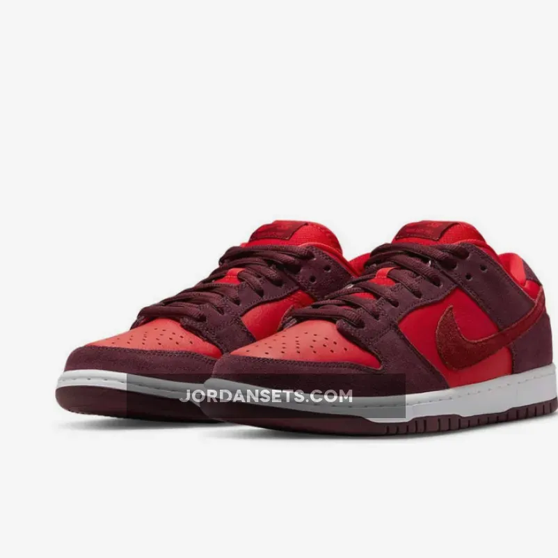 Nike SB Dunk Low 'Cherry' Red/Maroon - nike cherry dunks
