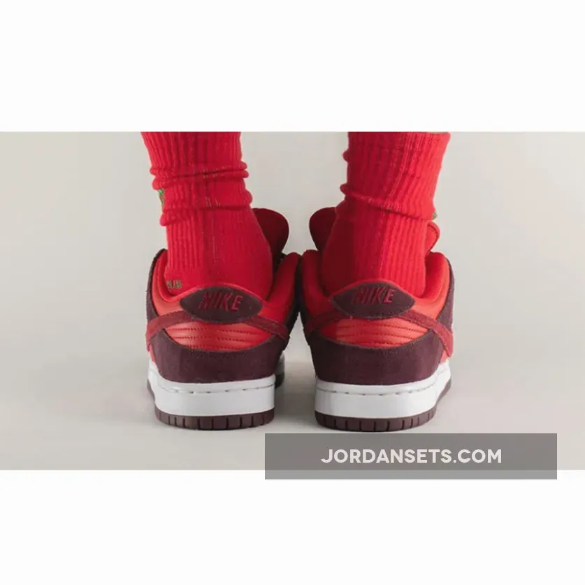 Nike SB Dunk Low 'Cherry' Red/Maroon - nike cherry dunks