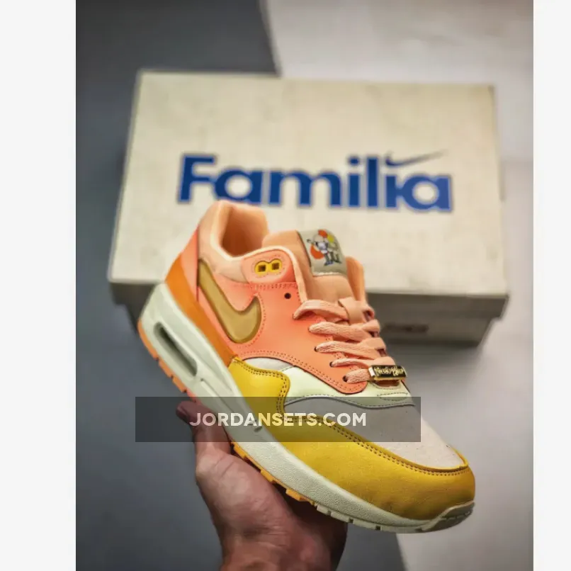 O.g Two Tone - Nike Air Max 1 Puerto Rico Orange Frost FD6955-800