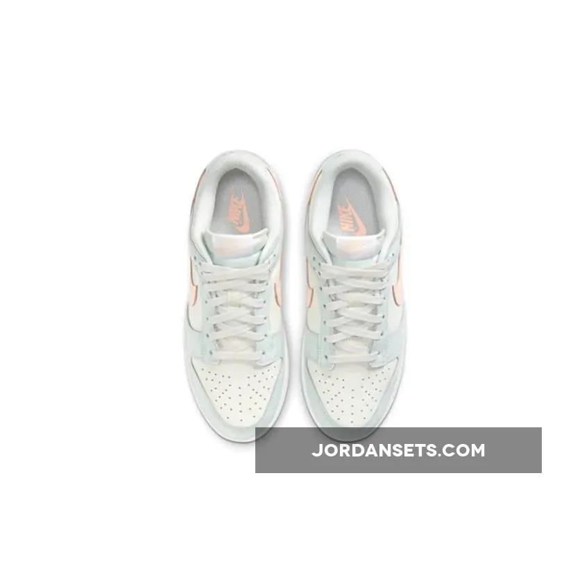 Nike Dunk Low Sail/Crimson Tint-Barely Green #barely green nike