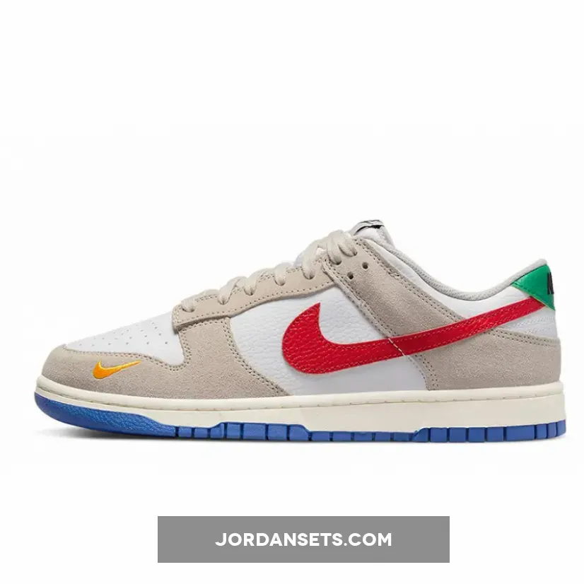 Nike Dunk Low Light Iron Ore DV3497-001 #nike dunk low light iron ore red blue