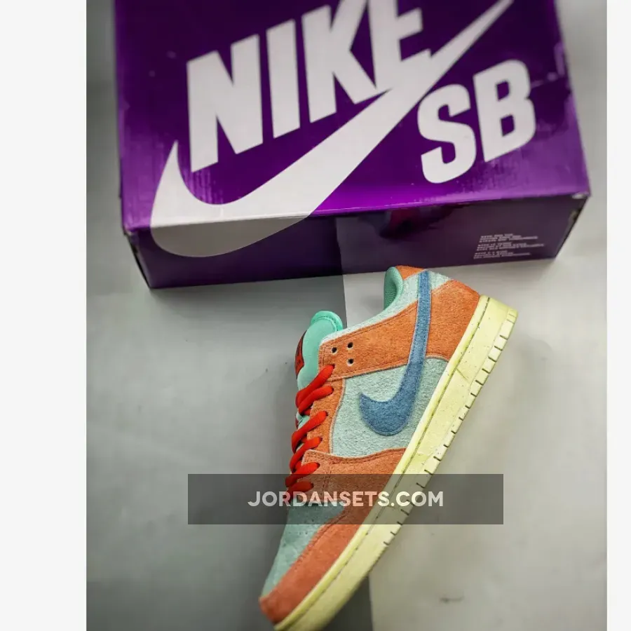 Nike SB Dunk Low Orange/Noise Aqua-Emerald Rise | AQUA DUNKS LOW Nike SB Dunk Low Orange/Noise Aqua-Emerald Rise | AQUA DUNKS LOW