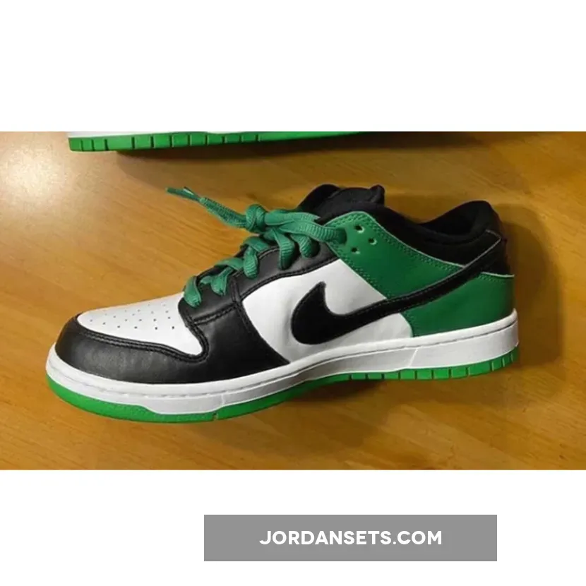 Nike SB Dunk Low Classic Green/Black-White BQ6817-302 #dunk low green blue