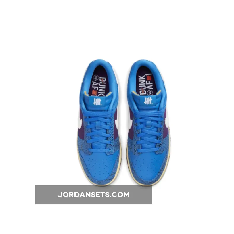 Undefeated x Nike Dunk Low Royal/Purple-White DH6508-400 - exotic nike dunks