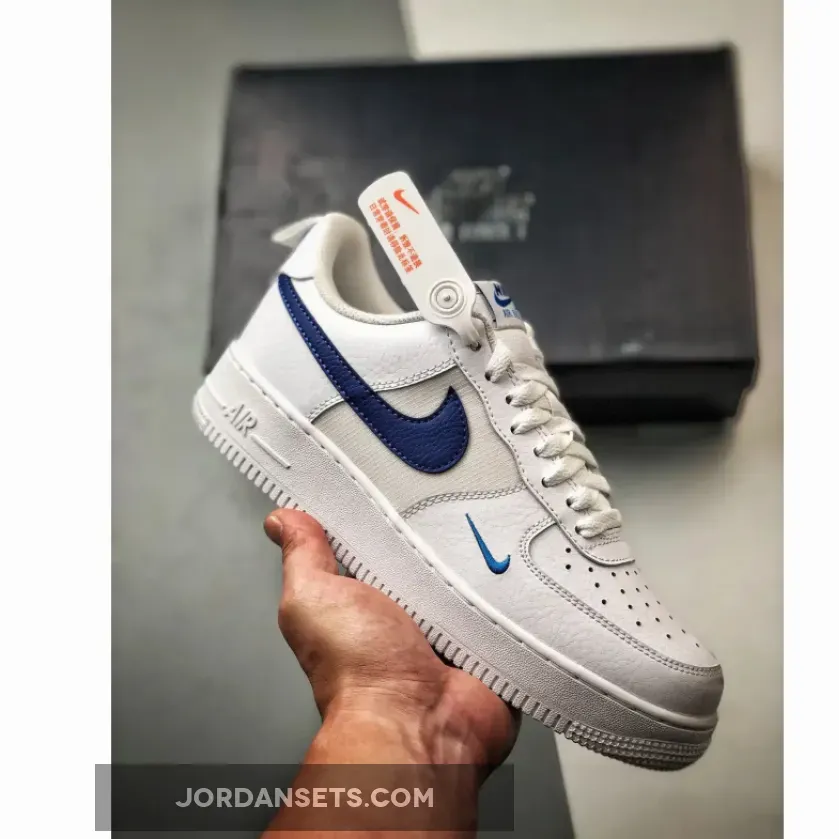 Nike Air Force 1 White/Light Photo Blue