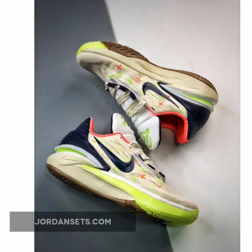 Nike Air Zoom GT Cut 2 'Coconut Milk Midnight Navy' FB1961-141 #gt cut 2 crosshairs