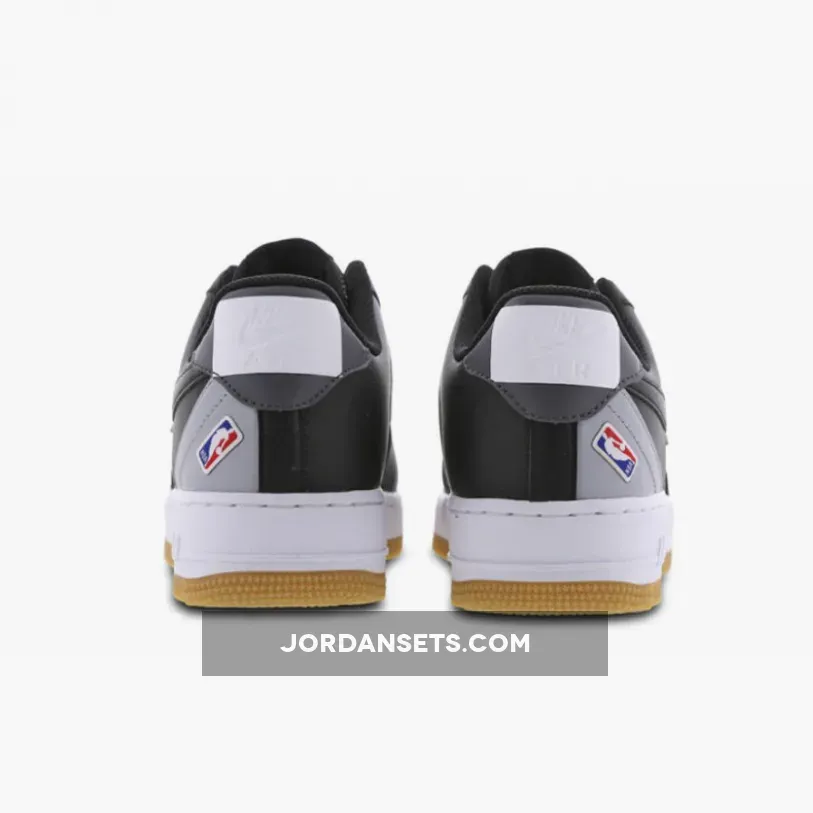 Nike Air Force 1 Low 'NBA Spurs' Black Grey CT2298-001 Restock
