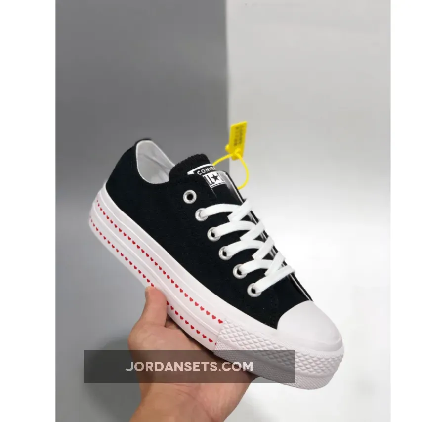 Love Fearlessly x Converse Chuck Taylor All Star Black 567158C - converse love fearlessly