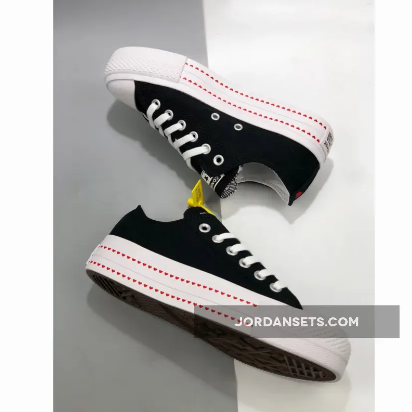 Love Fearlessly x Converse Chuck Taylor All Star Black 567158C - converse love fearlessly