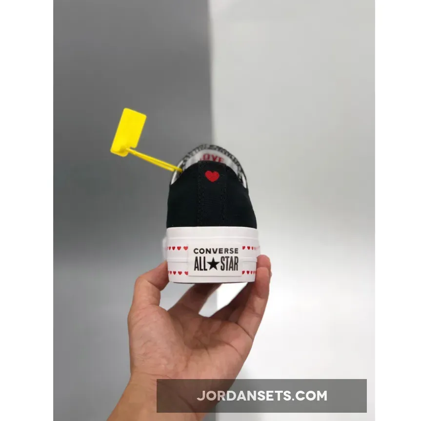 Love Fearlessly x Converse Chuck Taylor All Star Black 567158C - converse love fearlessly