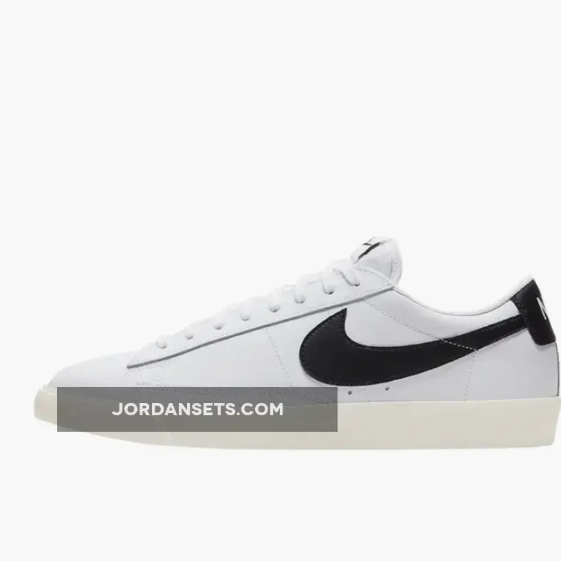 Nike Blazer Low Leather White Black CI6377-101 To Buy