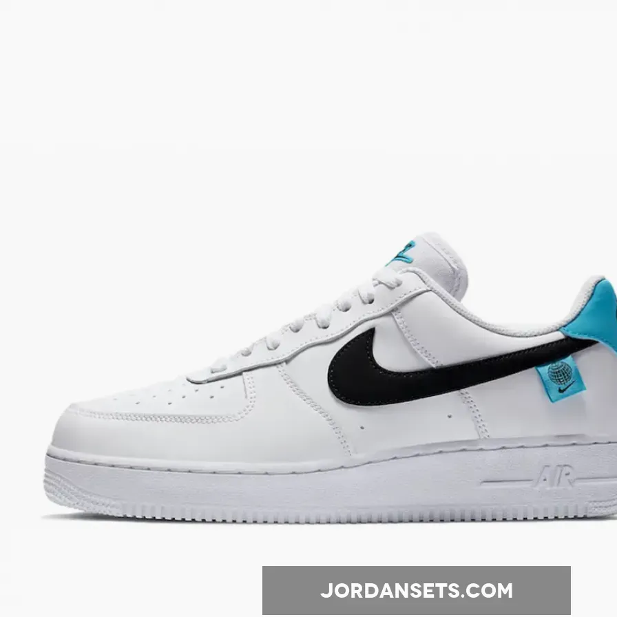 Nike Air Force 1 07 Worldwide White Blue Fury CK7648-100 New Releases