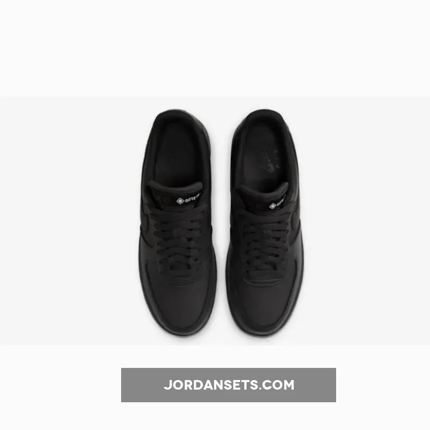 Nike Air Force 1 Low GORE-TEX Black/Barely Grey #air force ones gore tex