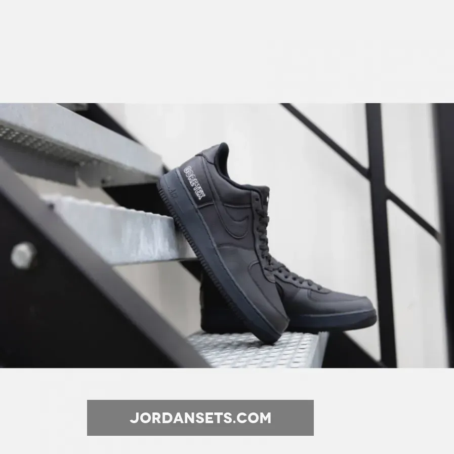 Nike Air Force 1 Low GORE-TEX Black/Barely Grey #air force ones gore tex