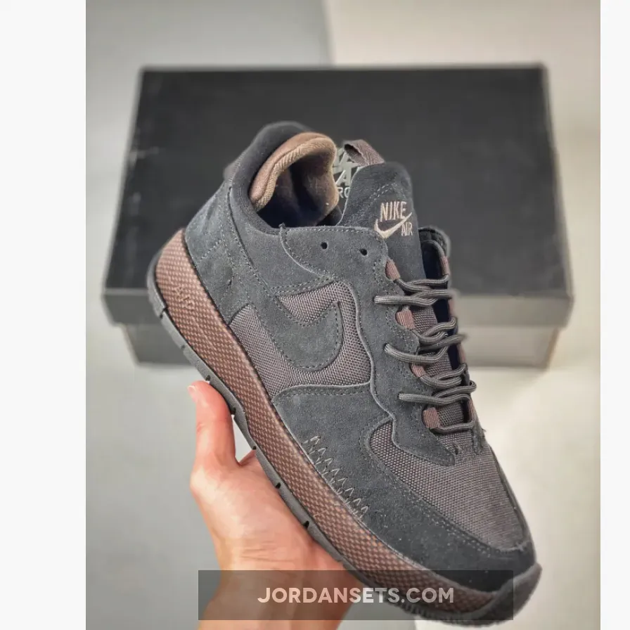 Nike Air Force 1 Wild Black/Velvet Brown FB2348-001