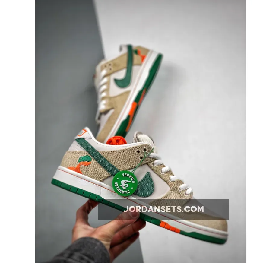 Jarritos x Nike SB Dunk Low Phantom/Safety Orange-Malachite - jaritos sb dunks