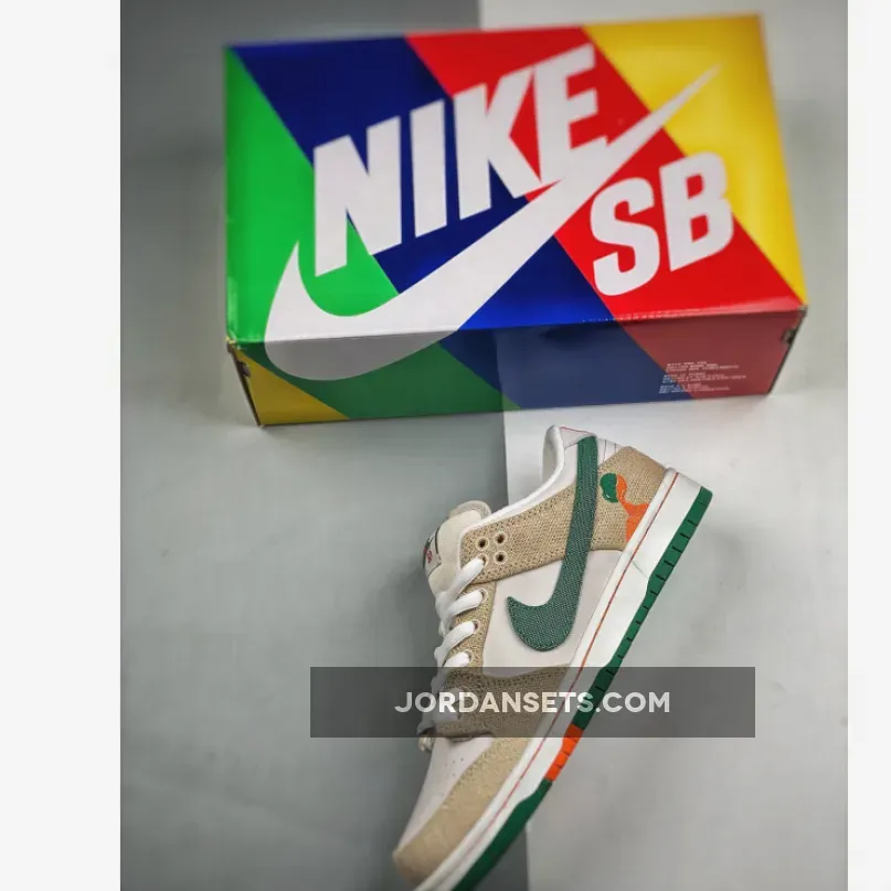 Jarritos x Nike SB Dunk Low Phantom/Safety Orange-Malachite - jaritos sb dunks