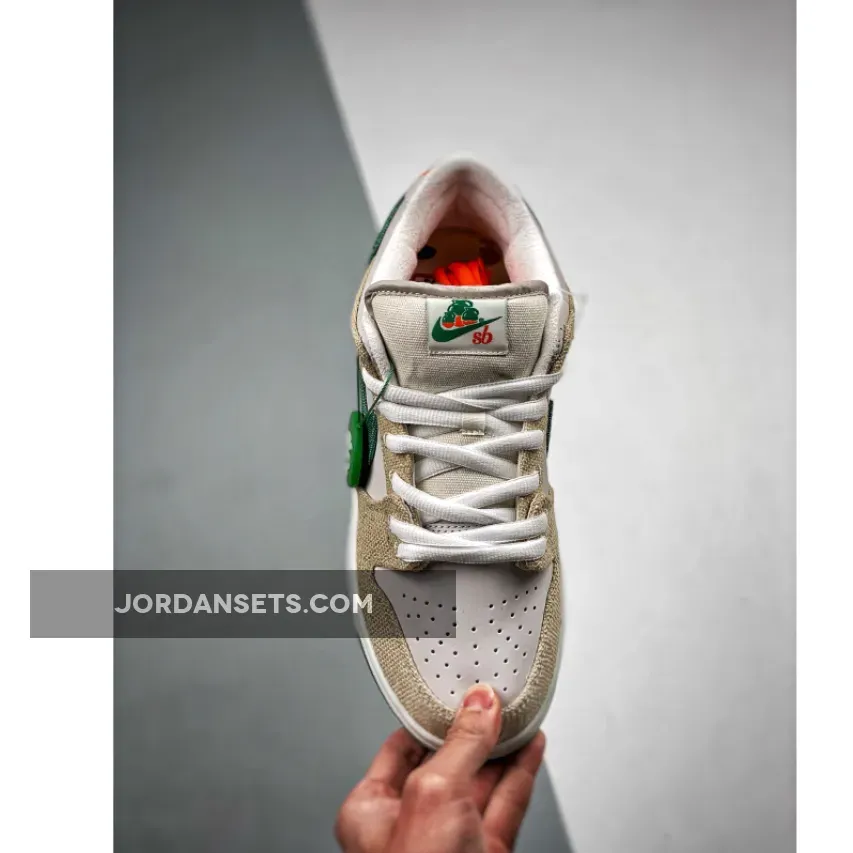 Jarritos x Nike SB Dunk Low Phantom/Safety Orange-Malachite - jaritos sb dunks