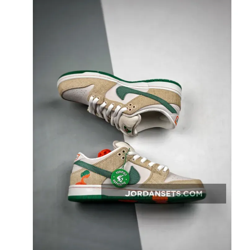 Jarritos x Nike SB Dunk Low Phantom/Safety Orange-Malachite - jaritos sb dunks