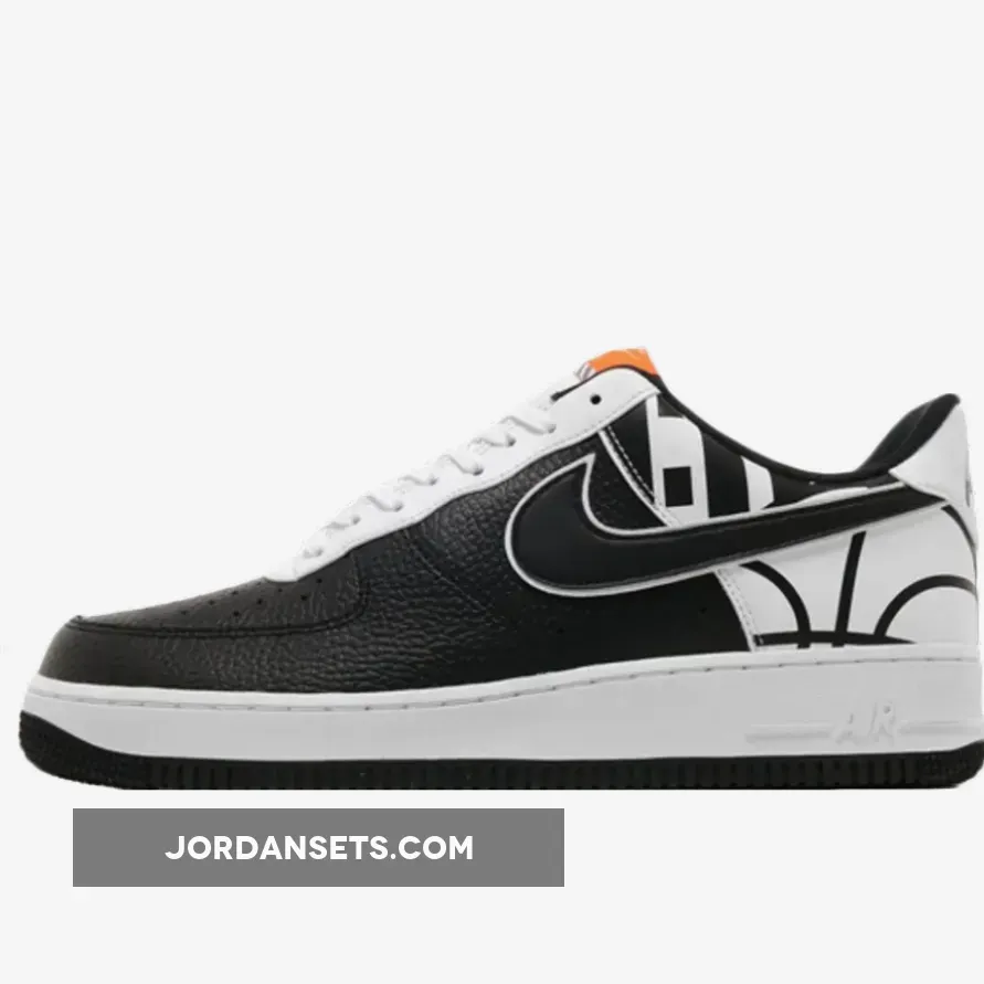 Nike Air Force 1 07 LV8 Black White 823511-011 Outlet