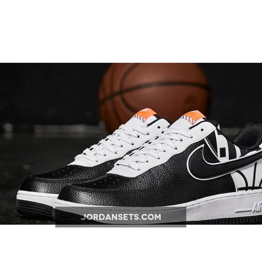 Nike Air Force 1 07 LV8 Black White 823511-011 Outlet