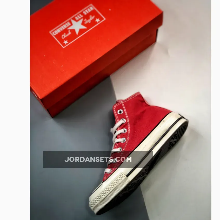 Converse Chuck 70 High Vintage Canvas Rhubarb Pie/Egret/Black chuck 70 vintage canvas sale